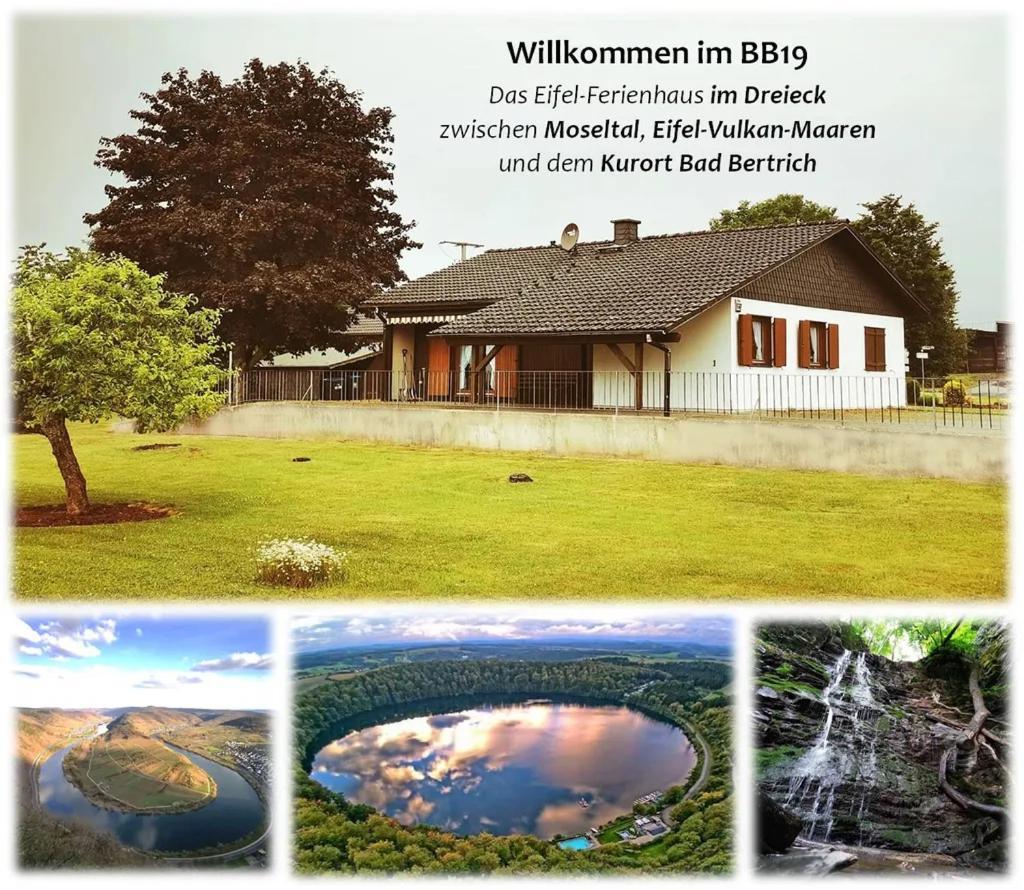 Bb19 Eifel-Ferienhaus Am Moseltal Mit Saunahaus Beuren  المظهر الخارجي الصورة